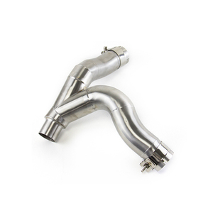 Systèmes d'échappement de moto pour <span class=keywords><strong>DUCATI</strong></span> <span class=keywords><strong>MONSTER</strong></span> <span class=keywords><strong>950</strong></span> 937 Desert X 2021-2024 Middle Link Pipe Connexion en acier inoxydable - Product Image 3