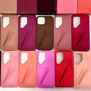 <span class=keywords><strong>Coque</strong></span> <span class=keywords><strong>de</strong></span> <span class=keywords><strong>téléphone</strong></span> 3D en silicone avec gloss à lèvres, emballage cartonné haut <span class=keywords><strong>de</strong></span> gamme pour <span class=keywords><strong>Samsung</strong></span> S24PLUS S25PLUSLip S24FE S23FE A14 A15, <span class=keywords><strong>coque</strong></span> brillante - Product Image 1