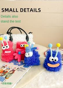 Chaussettes unisexes moches et mignonnes, drôles, pour l'automne/l'hiver, pour dormir au sol, à la maison, en fourrure, chaudes, en velours de vison, au-dessus du genou, pour couple - Product Image 6