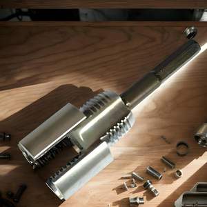 Cortador de Roscas para Tuberías de PVC Compatible con Taladro Eléctrico, Cortador de Roscas de Acero al Carbono para Tuberías de Agua, Abridor de Roscas Internas - Product Image 4