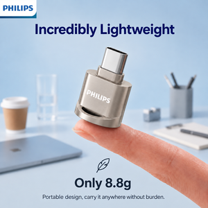 เครื่องอ่านการ์ดมินิ Type-C อะแดปเตอร์เมมโมรี่สติ๊กโลหะผสมสังกะสี OTG TF SD สำหรับแล็ปท็อปสมาร์ทโฟนแท็บเล็ต - Product Image 5