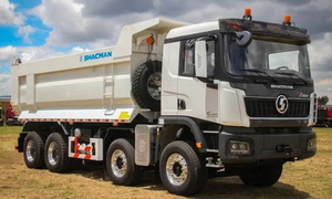 Camion benne Shacman X5000 d'occasion 430 CV, camion benne minier chinois 6x4, Euro 5, conduite à gauche - Product Image 5