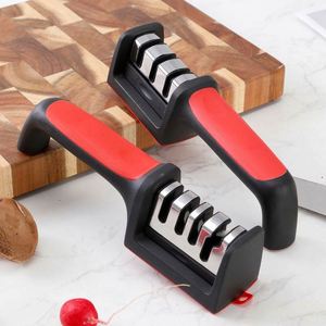 3-in-1 Knife Sharpener Wholesale Household Multifunctional Three-Stage Knife Sharpener Quick Ceramic Knife Sharpener - Product Image 5