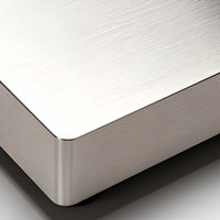Boîtier d'amplificateur audio haute fidélité de luxe, châssis en aluminium brossé sur mesure