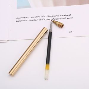 Bolígrafo Metálico de Firma al por Mayor, Cilíndrico Hexagonal de Bronce, Bolígrafo Neutro para Negocios, Regalo Promocional con Material de Latón - Product Image 2