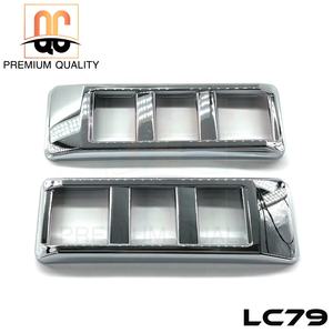 豪华2线铬通风口盖LC79陆地巡洋舰SUV沙特阿拉伯热销豪华外部配件后部位置 - Product Image 4