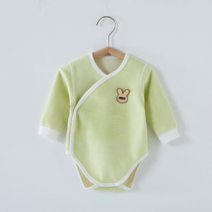 Pijama Enterizo <span class=keywords><strong>de</strong></span> Bebé con Forro Polar Grueso para Primavera, Otoño e Invierno, Traje Triangular para Gatear, Pijama <span class=keywords><strong>de</strong></span> Una Pieza con Protección para <span class=keywords><strong>el</strong></span> <span class=keywords><strong>Vientre</strong></span> - Product Image 1