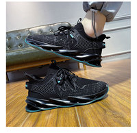 Prix d'usine Chaussures décontractées légères en maille respirante pour hommes Baskets souples pas cher Chaussures décontractées pour hommes