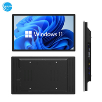 Écran commercial 21,5'' 32'' 43'' 55'' 65'' avec USB VGA, contrôle intelligent de la lumière, IP65, montage mural, 4K ATM, nouveau modèle 55'' FHD 4K