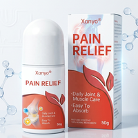 Formula Label yang Dapat Disesuaikan, Losion Roll-on Pereda Nyeri, Krim Perawatan Sendi Cepat Menyerap untuk Ketidaknyamanan Tulang & Otot, Grosir OEM
