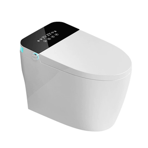 WC intelligent à réduction de bruit 400 mm avec siège à fermeture douce silencieuse et température réglable - Product Image 4