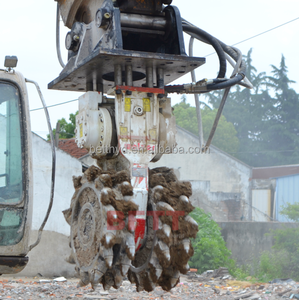 Fresadora de perfilado de superficie, amoladora de roca, fresa transversal de zanjas de carretera, cortador de tambor hidráulico Wolver BT80 - Product Image 3