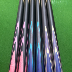 Chất Lượng Cao Đầu Nhỏ Tiếng Anh Snooker Chia 3/4 Hồ Bơi Cue Radial Doanh Duy Nhất Cue Tro Gỗ Mông Tay Áo Tích Hợp Billiards Cue - Product Image 6