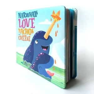 Impression personnalisée de <span class=keywords><strong>livres</strong></span> cartonnés pour bébés et tout-petits, impression couleur pleine page, livre d'histoires pour l'apprentissage précoce des enfants, impression sur carton épais - Product Image 5