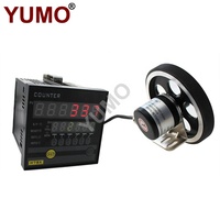 Compteur de longueur numérique à 6 chiffres ATK72-C avec roue d'encodage