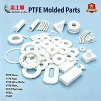Pièces moulées en PTFE de haute précision OEM personnalisées, composants de moulage plastique résistants à l'usure pour équipements mécaniques