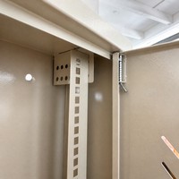 Armoire réseau murale intérieure personnalisable en métal, coffret électrique avec revêtement en poudre, boîte de distribution