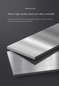 Customized European Courtyard Aluminum <strong>Automatic</strong> Swing Slider Security Door, <strong>Double</strong>-opening <strong>Gate</strong> - Product Image 4