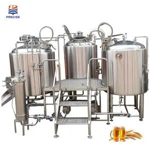خزان تحضير بجودة عالية 150 لتر، معدات تخمير البيرة البريطانية للبيع
