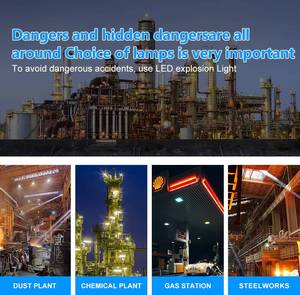 100W LED <b>Explosion</b> <b>Proof</b> <b>Light</b> - UL Listed, 20KV Surge Resistant,Hazardous Location Lighting for Gas Station, Factory, Warehouse - Product Image 6