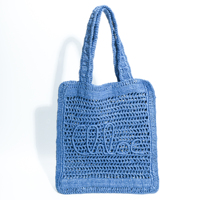 Nouveau sac tissé à la main en herbe PP, sac tissé en herbe de haute qualité, sac fourre-tout grande capacité - Sac de plage à bandoulière pour femme
