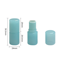 Nouveau tube vide 6g pour blush, contenant de déodorant solide, emballage cosmétique, tube vide rotatif personnalisé pour baume à lèvres