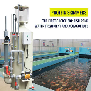 Cowater 20m3/h Robust PP Fine Bubble <span class=keywords><strong>Protein</strong></span> <span class=keywords><strong>Skimmer</strong></span> Équipement d'aquaculture à faible entretien spécialement conçu pour l'étang à poissons - Product Image 6
