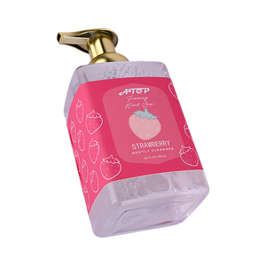 Jabón de <span class=keywords><strong>Manos</strong></span> Espumoso Hidratante de Fresa - 22 Fl oz / 650 mL |   Ecológico, 30%-50% de Ingredientes Activos, Limpieza Suave y Suavizante - Product Image 4