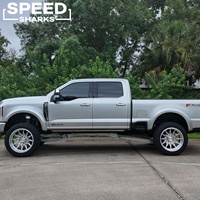 Jantes forgées 24x14 26x14 28x16 8x170 8x180 Super Single Deep Lip Polished pour Ford F250 F350 et GMC Sierra 3500HD
