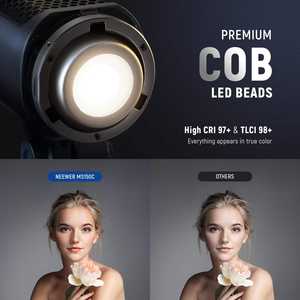 <span class=keywords><strong>Neewer</strong></span> Ms150c 150w Éclairage à monture Bowens, projecteur portable, mini lumière vidéo <span class=keywords><strong>LED</strong></span> RVB, 2700k-6500k, sortie continue COB - Product Image 4