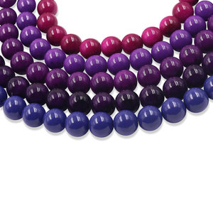 1 brin <span class=keywords><strong>de</strong></span> <span class=keywords><strong>perles</strong></span> en verre poli violet <span class=keywords><strong>de</strong></span> 10 mm, couleurs mélangées, prix bas, vente en gros, <span class=keywords><strong>perles</strong></span> opaques en vrac pour la fabrication <span class=keywords><strong>de</strong></span> bijoux artisanaux et la décoration - Product Image 5