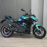 Moto électrique de course haute puissance Amili DMS China JIA Factory 3000W, 72V, orientée vers les performances, vitesse maximale >80 km/h