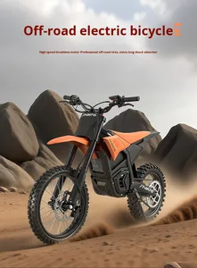 Motos électriques EU 60V 3500W à moteur sans balais, suspension intégrale, motocross, tout-terrain pour adultes, 30-50 km/h - Product Image 1