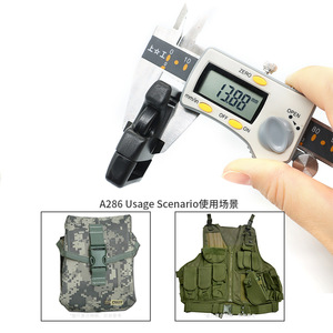 หัวเข็มขัดปลดเร็ว A286 ขนาด 26 มม. ทำจากพลาสติก POM สำหรับกระเป๋าและอุปกรณ์ทางยุทธวิธี - Product Image 4