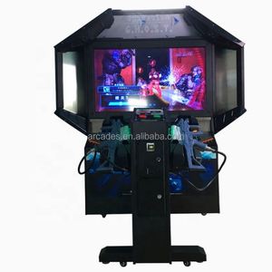 Venta Directa de Fábrica de Máquinas de Juegos Arcade que Funcionan con Monedas, Simulador de Tiro con Pistola Láser de 55 Pulgadas, Máquina de Juegos Arcade Operation Ghost - Product Image 3