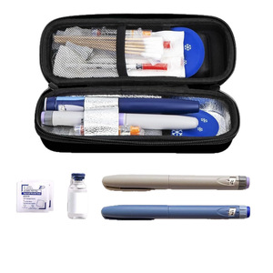 Custom Eco-Friendly EVA <strong>Hard</strong> <strong>Shell</strong> Insulated Cooler <strong>Case</strong> with Zipper Closure Portable Travel Storage for Insulin Pens - Product Image 5