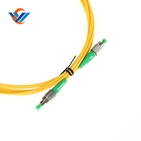 G657A1 SC/UPC FC/APC Tek Modlu Fiber Optik Patch Kablo 3M Sarı PVC/LSZH POE/GSM Uyumlu 5 Yıl Garantili