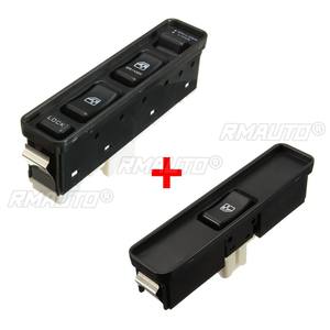 2 interrupteurs de commande principale de lève-vitre électrique de voiture, gauche et droite, pour Suzuki/Vitara 1992-1998 37990-60A00 3799060A00 - Product Image 1