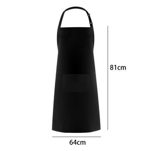 Delantal de poliéster blanco al por mayor 12Sx12s/300Dx12s 100% poliéster para cocineros, uniforme de chef - Product Image 6