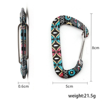 Couteau porte-clés mousqueton en acier inoxydable, lame tactique de survie pour le camping, chasse, EDC, portable, extérieur, personnalisable OEM