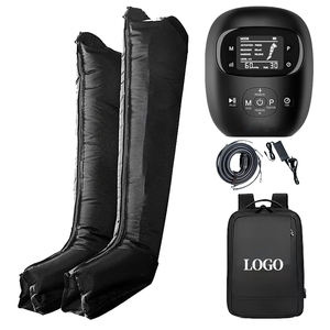 Pemijat kaki kompresi udara berurutan profesional, sistem pemulihan olahraga untuk sirkulasi drainase limfatik - Product Image 1