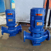 Pompa Inline 3HP-20HP tekanan tinggi, pompa isap untuk ujung irigasi tetes, pilihan daya untuk pertanian