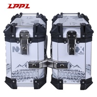 Boîte à bagages en alliage d'aluminium de haute qualité garantie, design épuré, boîte arrière pour moto, pour moto sportive tout-terrain
