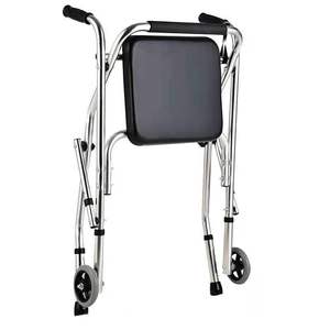 Andador de aluminio ligero <span class=keywords><strong>para</strong></span> caminar <span class=keywords><strong>para</strong></span> <span class=keywords><strong>adultos</strong></span> <span class=keywords><strong>con</strong></span> <span class=keywords><strong>asiento</strong></span> - Product Image 6