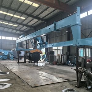 Équipement de <span class=keywords><strong>ligne</strong></span> de production d'engrais organique à partir de fumier de bétail et de volaille, machine de fermentation et de retournement à disques à grande portée - Product Image 4