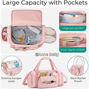 Mochila <span class=keywords><strong>de</strong></span> Gimnasio y Viaje Convertible 4 en 1 Personalizada con Compartimento para Zapatos y Portátil, Bolsa Deportiva <span class=keywords><strong>de</strong></span> Fin <span class=keywords><strong>de</strong></span> Semana, Mochila Táctica para Portátil - Product Image 3