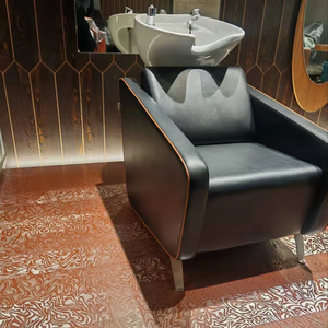 Silla de barbero DM Modern Salon con base redonda, silla de salón de alta calidad en venta, muebles de salón de lujo. - Product Image 5