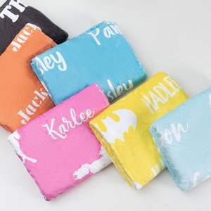 Manta de Franela Personalizada de Fábrica Mia con Pedido Mínimo e Impresión Personalizada - Product Image 3