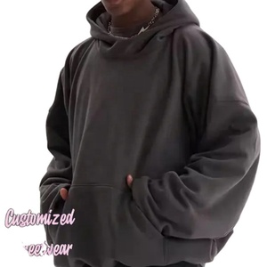 Supplier Running Wear High Quality Custom Oversized Hoodie Training Wear Essential Hoodie Cotton <b>Pullover</b> <b>Men</b> Blank Hoodies - Product Image 5