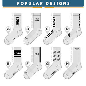 جوارب ضاغطة يومية مخصصة تصل إلى الركبة، جوارب رياضية قابلة للتنفس يمكن تخصيص شعارها، جوارب للساق للنساء - Product Image 6